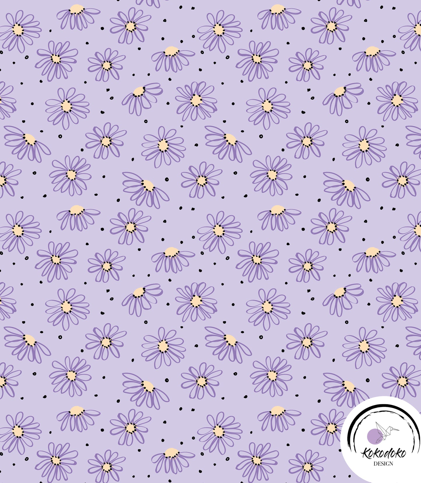 DAISY - DOTTED PURPLE