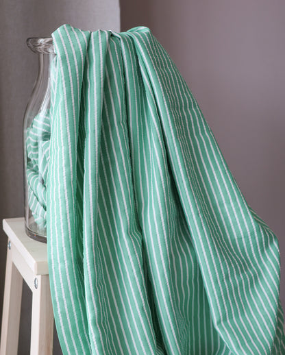 SEERSUCKER– SPRING GREEN STRIPE