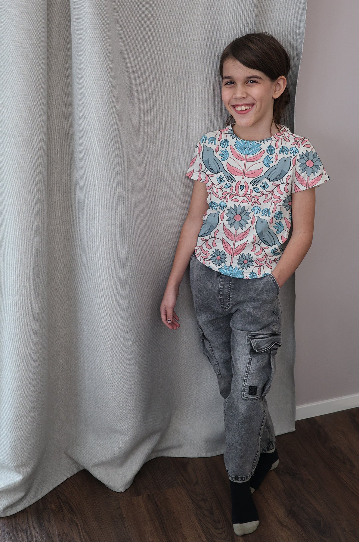 BIRDS & BLOSSOMS - IVORY