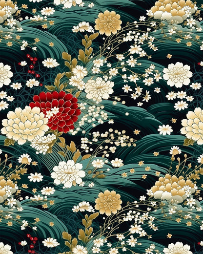 HANA -  DEEP TEAL PRINCESS