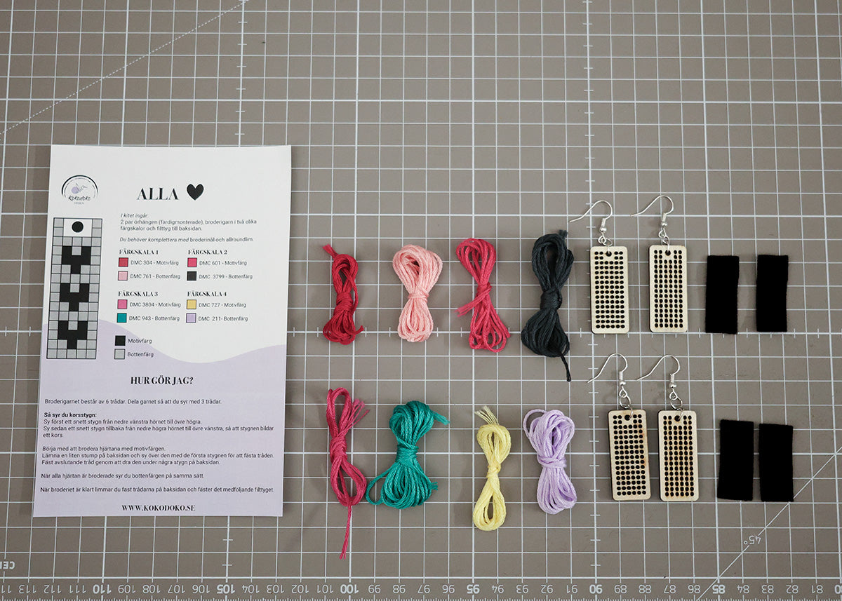 ÖRHÄNGESKIT - ALLA ❤︎