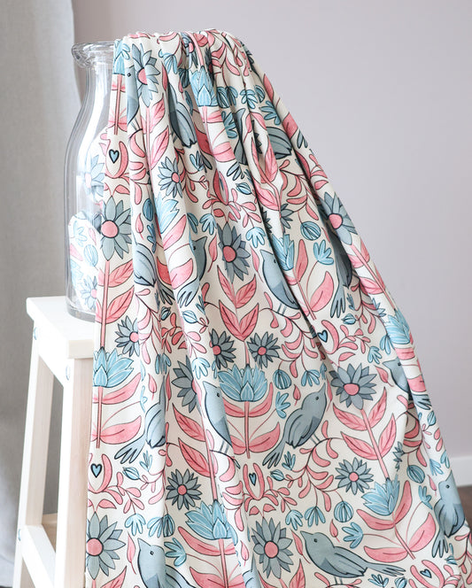 BIRDS & BLOSSOMS - IVORY