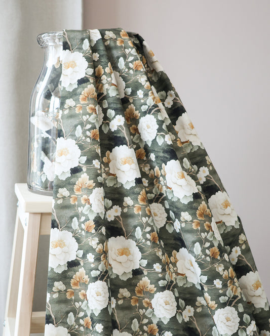 BOTANICAL ROSE – OLIVE