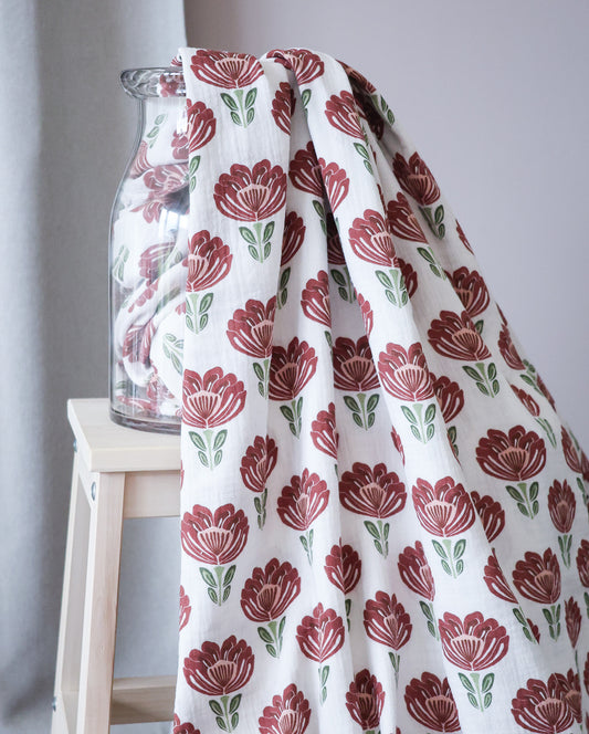 FOLK TULIP – WHITE