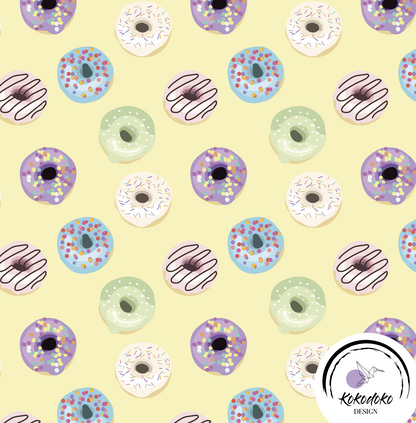DONUTS - LIGHT YELLOW