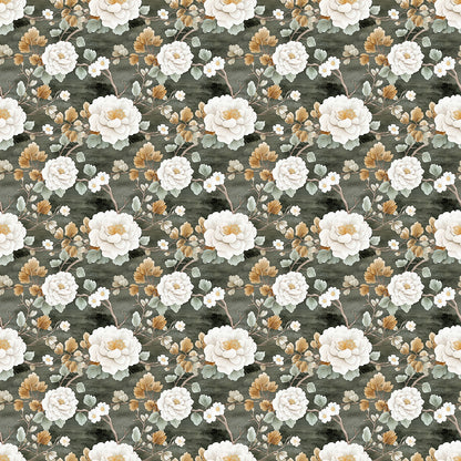 BOTANICAL ROSE - OLIVE